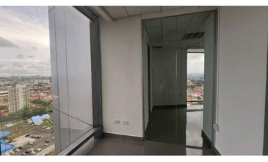 ALQUILER OFICINA 123M2 EN COSTA DEL ESTE TORRE ASEGURADORA ANCON