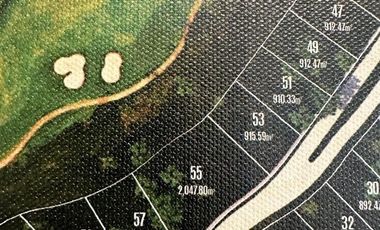 Terreno en venta con vista al campo de golf, Yucatán Country Club
