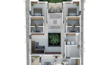 Casa en venta y renta en privada Oasis, Yucatán Country Club