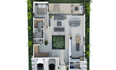 Casa en venta y renta en privada Oasis, Yucatán Country Club