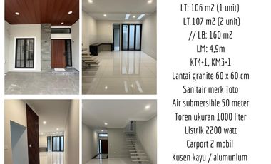 Rumah Baru  Minimalis Modern di Tengah Kota Bandung harga cuman 2 M