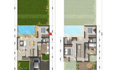 DIJUAL RUMAH BARU ADA KOLAM RENANG PRIBADI CITRAGRAND CITY