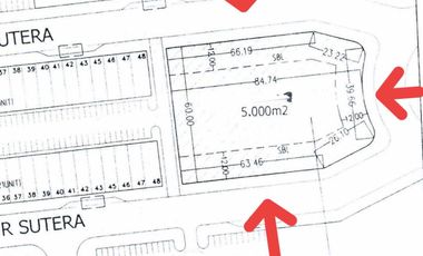 Di Sewakan Kavling Komersil Super Langka Alam Sutera Boulevard