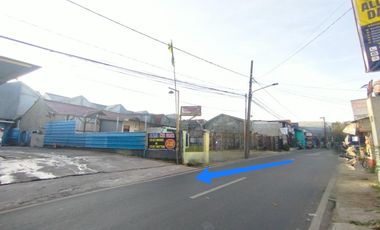 Tanah lebar persegi di pinggir jalan utama pondok aren bintaro