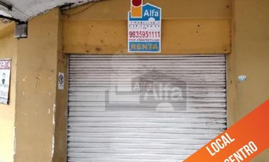 Local en renta en el Centro ubicado en esquina 27 de Febrero con Madero
