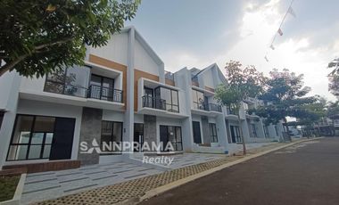 Rumah nuansa resort di kaki gunung salak dengan view gunung salak, pan