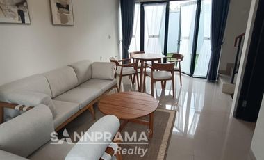 Rumah nuansa resort di kaki gunung salak dengan view gunung salak, pan