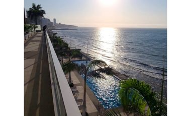 “En venta exclusivo departamento frente al mar en Manta 3 habitaciones