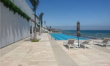 “En venta exclusivo departamento frente al mar en Manta 3 habitaciones