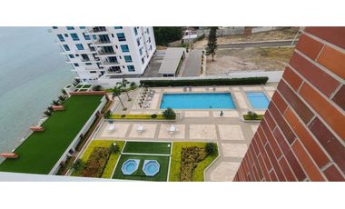 “En venta exclusivo departamento frente al mar en Manta 3 habitaciones