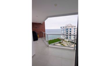 “En venta exclusivo departamento frente al mar en Manta 3 habitaciones