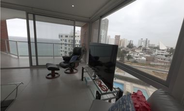 “En venta exclusivo departamento frente al mar en Manta 3 habitaciones