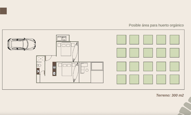Casa(Bungalow II) en Venta en Aldea Kanté, Hunucmá