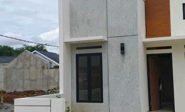 Rumah Cluster Rinjani depan Komplek IPB Sukabumi Konsep Scandinavian