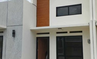 Rumah Cluster Rinjani depan Komplek IPB Sukabumi Konsep Scandinavian