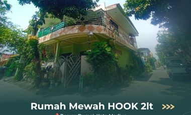 Rumah HOOK 2lt Full Bangunan & Full Balkoni