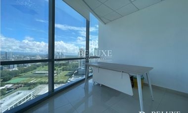 ALQUILER DE OFICINA AMOBLADA EN FINANCIAL PARK, COSTA DEL ESTE (8P)