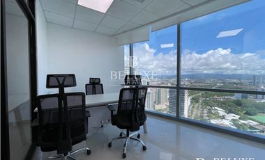 ALQUILER DE OFICINA AMOBLADA EN FINANCIAL PARK, COSTA DEL ESTE (8P)