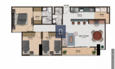 Apartamento en venta en Marinilla, Antioquia.