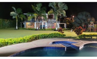 SE VENDE CASA CAMPESTRE VIA PUEBLO TAPAO