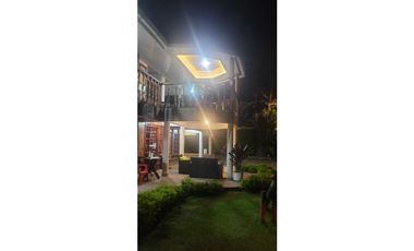 SE VENDE CASA CAMPESTRE VIA PUEBLO TAPAO