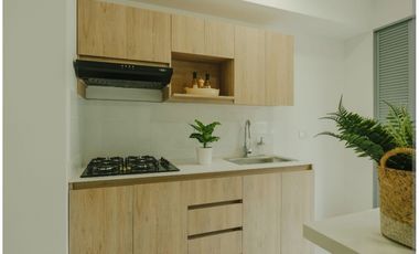 Apartamento en obra gris cerca del parque de Itagui