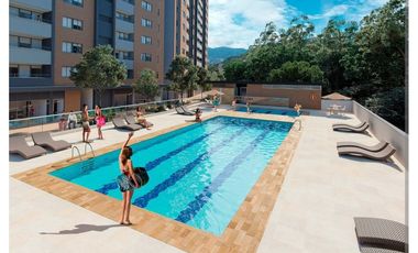 Apartamento en obra gris cerca del parque de Itagui