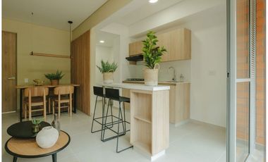 Apartamento en obra gris cerca del parque de Itagui