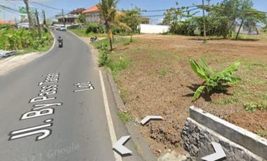 Tanah Sewa komersil Jalan utama Nyanyi - Tanah Lot tabanan