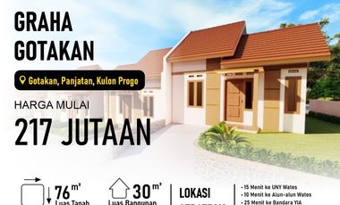 rumah di panjatan dekat wates kulon progo yogyakarta