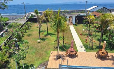 FREEHOLD OCEAN AND RICE FIELD VILLA KUSAMBA BEACH KLUNGKUNG BALI