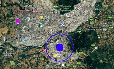 Terreno Construccion  en Venta en COD39128 Avenida Principal de Padre las Casas Comercial