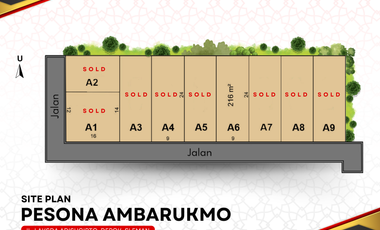 SHM Ready ! Tanah Ciamik dekat Pusat Kota Jogja