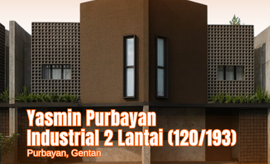 Purbayan, Gentan - Desain Industrial Modern 2 Lantai