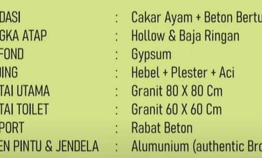 S555 Townhouse Exclusive FREE BPHTB di Jatiwaringin Pondok Gede Bekasi