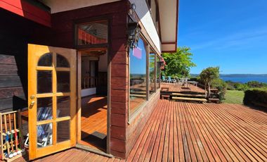 REBAJADA Arriendo Casa en Parcela, vista al lago, Frutillar