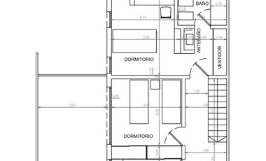 KALEN GREEN - FUNES - DUPLEX 3 DORMITORIOS