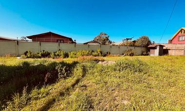 Buen terreno con potencial comercial, en plena avenida. Cesion de derechos inscrita en CBR