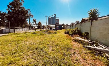 Buen terreno con potencial comercial, en plena avenida. Cesion de derechos inscrita en CBR