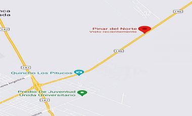 VENDO LOTE EN PINAR DEL NORTE - CIUDAD DE SAN LUIS