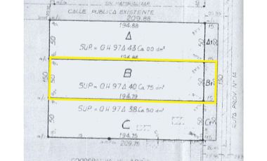 VENDE IMPORTANTE FRACCION EN PEREZ