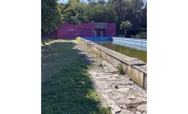 Importante Salón de Fiestas + Pileta  + Lote -- Monte