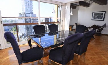 Plaza San Martìn, M.T.de Alvear 500, pisos 22 y 23, 6 amb, 230m2, u$s 4,200 + luz + gas. (TEMPORARIO 3 MESES MIN)