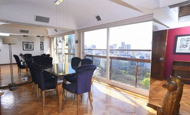Plaza San Martìn, M.T.de Alvear 500, pisos 22 y 23, 6 amb, 230m2, u$s 4,200 + luz + gas. (TEMPORARIO 3 MESES MIN)