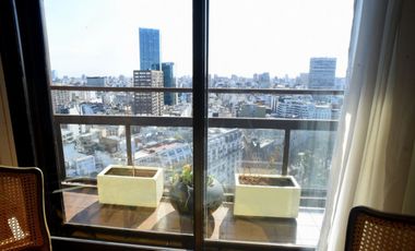 Plaza San Martìn, M.T.de Alvear 500, pisos 22 y 23, 6 amb, 230m2, u$s 4,200 + luz + gas. (TEMPORARIO 3 MESES MIN)