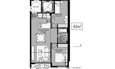 VENTA DEPARTAMENTO 2 DORMITORIOS SOBRE AV. PELLEGRIN