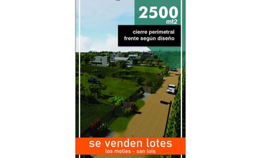 VENTA DE  LOTES DE CAMPO DE  EN LOS MOLLES - SAN LUIS