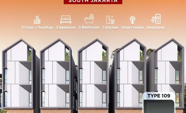 Rumah Baru 3 Lantai Strategis di Pondok Labu Cilandak Jakarta