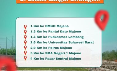 Rumah Syariah Murah Dan Strategis Dekat Pantai Dato Majene