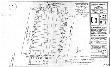 BALVANERA LOTE EXCELENTE UBICACION METROS BELGRANO INDEPENDENCIA JUJUY SUBTE: H /A/  BAJA:PLUSVALIA